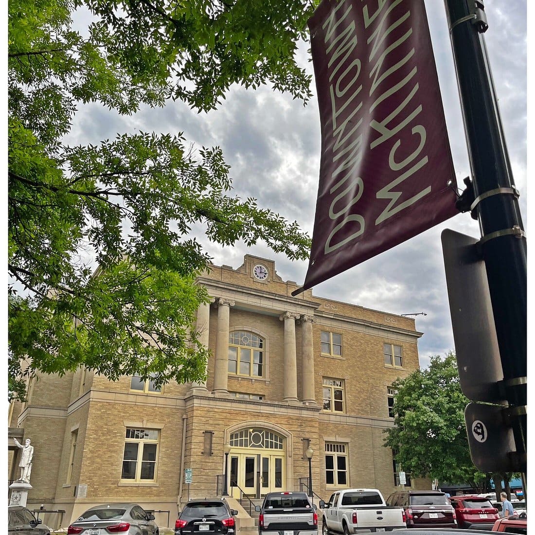Collin County Courthouse, downtown McKinney TX