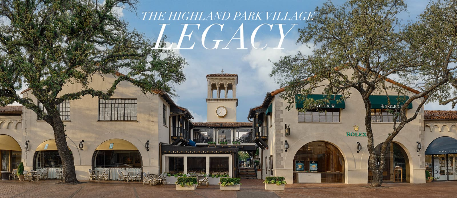 Highland Park Village, America's first shopping center, Dallas TX